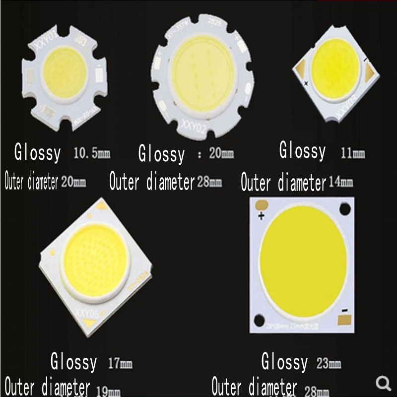 cob lamp beads 3W5W12W20W30W surface light source spotlight downlight track light highlight integrated led wick led lamp beads