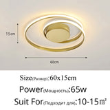 Modern Chandeliers LED Lamp For Living Room Bedroom Study Room White black color surface mounted lights Lamp Deco AC85-265V
