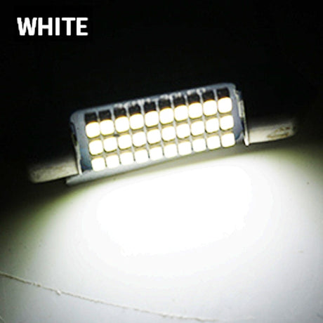 1X Festoon Car LED Interior Reading Light 4000K Warm White 6000K C5W C10W 31mm 36mm 39mm 41mm Auto Room Ceiling Dome Lamp 12V