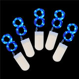 10pcs 5pcs Copper Wire LED String Lights Holiday Fairy Lights Garland Christmas Tree Decors Wedding Party DIY Natal Navi dad 2021