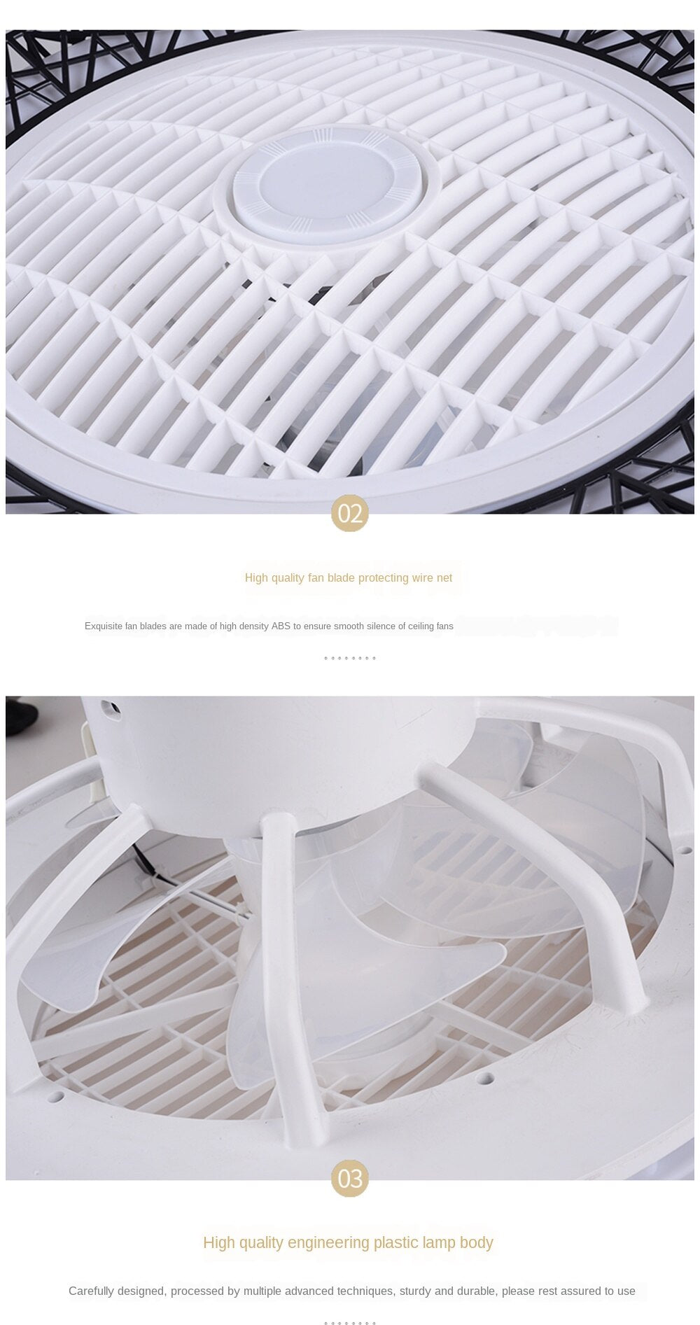 Nordic postmodern intelligent LED ceiling fan with lamp remote control bedroom decorative fan invisible silent ceiling fan lamp