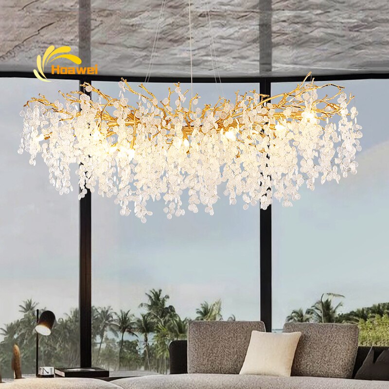 Nordic LED Chandelier Lighting for Living Room Decoration Dining Room Luxury Indoor Ceiling Chandeliers Lamp Lighting Fixtures