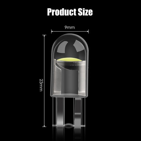 10pcs Car LED T10 W5W WY5W 168 194 501 LED Bulbs for Auto Interior Lights Map Dome Door Trunk Instrument Lamp 12V