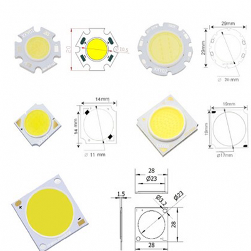 cob lamp beads 3W5W12W20W30W surface light source spotlight downlight track light highlight integrated led wick led lamp beads