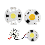Led Chip Lights Spotlights Lamp 220v Smart 3w 5w 7w 9w 10w 12w Lamp For Flood Light Rectangular No Need Driver Lampara Diy
