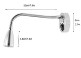 DC12Volt RV Boat LED Reading Light, Wall Lamp for Truck Motorhome Yachts Cabin Bedside, Camper Van Caravan Boat RV Lighting