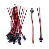 20PCS/10Pairs Plug Male To Female Wire Connector Cable Pigtail Plug Terminal Connecting Wire For LED Downlight Ceiling Lamp