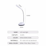 4 Colors Mini LED Desk Lamp Book Light AAA Battery Powered Eye-Protection Children Study Table Lamp