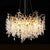 Modern Crystal Luxury LED Chandelier Lighting Home Decoration LOFT Villa Lustre Living Room Hotel Hall Art Indoor Decor Lighting