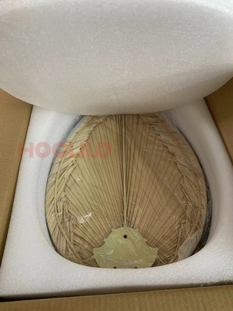 Ru 2022 New High Quality 52inch Factory Price Natural Breeze Palm Leaf Fan Blades 220V Remote Control Ceiling Fan Living Room