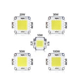 COB LED Chip DC 9-12V 30-36V Integrated Matrix Diode Beads DIY 10W 20W 30W 50W 100W Floodlight Spotlight High Power