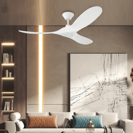 60 ,70 ,88 Inch Large Ceiling Fan Only Remote Control DC Motor Reverse Wood Blades Fans Lighting High Quantity Design Wooden Fans