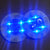 15/10/5/2pcs Bottle Stickers Lights 4leds Battery Powered Glow LED Coasters Super Bright Lamp for Wedding Festival Party Decor