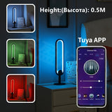 Home Decorations Night Light Rgb Standing Lamps for Living Room Bedroom Floor Modern Table Lamp Smart APP Lamp Remote Control