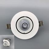 High Quality Adjustable LED Downlight 15W 20W COB LED Recessed Downlights Aluminum+Driver Dimmable LED Bulb Lamps 10pcs YRANK