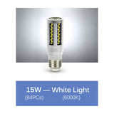 High Quality LED Bulb Whole Body Metal Hight Brightness E27 LED Corn Lamp AC85-265V 20W 35W 50W 100W LED Commercial Lighting