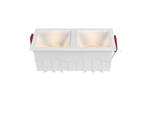 Honeycomb Dimmable Anti Glare COB Recessed Downlight 10W 14W 20W 24W LED Ceiling Spot Light for Bedroom Indoor lighting