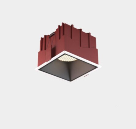 Honeycomb Square Nest Anti Glare COB Recessed Downlight 7W 10W 12W 15W 20W LED Ceiling Spot Light for Bedroom Indoor lighting