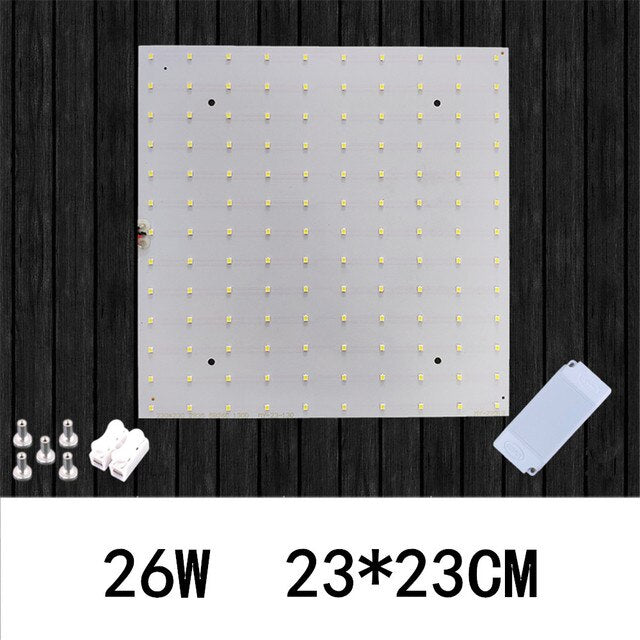 Hot Sale 5W-80W LED Panel Downlight SMD2835 surface mounted LED luminares Aluminum Board Warm White Nature White Lamp AC185-265V