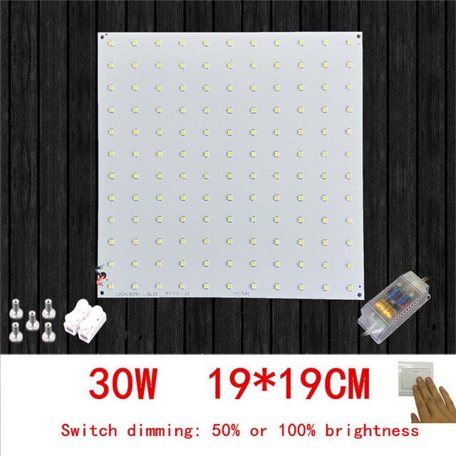 Hot Sale 5W-80W LED Panel Downlight SMD2835 surface mounted LED luminares Aluminum Board Warm White Nature White Lamp AC185-265V
