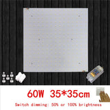 Hot Sale 5W-80W LED Panel Downlight SMD2835 surface mounted LED luminares Aluminum Board Warm White Nature White Lamp AC185-265V