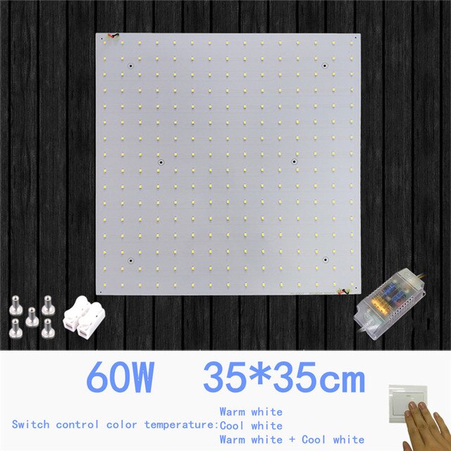 Hot Sale 5W-80W LED Panel Downlight SMD2835 surface mounted LED luminares Aluminum Board Warm White Nature White Lamp AC185-265V