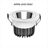 IP65 Dimmable AC110/220V Anti-Glare Spotlight Wall Washer LED COB Downlight 7W 12W 18W 15W Ceiling Light Indoor Bedroom Lighting