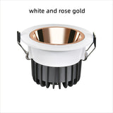 IP65 Dimmable AC110/220V Anti-Glare Spotlight Wall Washer LED COB Downlight 7W 12W 18W 15W Ceiling Light Indoor Bedroom Lighting