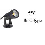 LED COB Garden lighting 3W 5W 10W Outdoor Spike Lawn Lamp Waterproof Lighting Led Light Garden Path Spotlights AC110V 220V DC12V