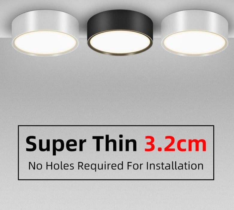 LED Ceiling Lighting 10W Surface Mounted Downlight Ceiling Lamp for Living Room Spotlight Panel Lights Kitchen Lamp AC110-265V