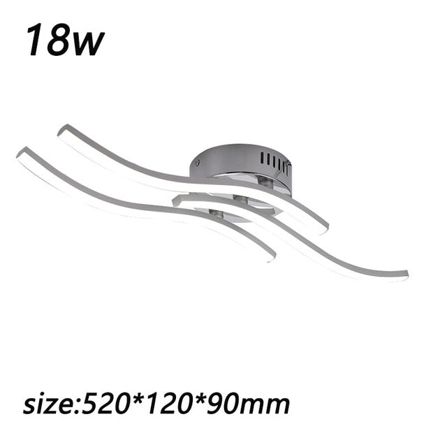 LED Ceiling Lights For Living Room Warm Cold White Light Modern Design Lighting Lamp Bedroom Decoration Furnitur Dining kitchen