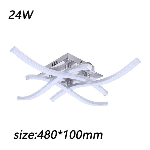 LED Ceiling Lights For Living Room Warm Cold White Light Modern Design Lighting Lamp Bedroom Decoration Furnitur Dining kitchen