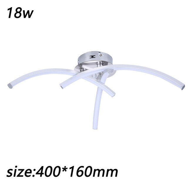 LED Ceiling Lights For Living Room Warm Cold White Light Modern Design Lighting Lamp Bedroom Decoration Furnitur Dining kitchen