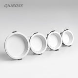 LED Ceiling Spot Lights AC85~265V Background Lamps Indoor Lighting 7W-25WDimmable Anti Glare Recessed LED Downlights