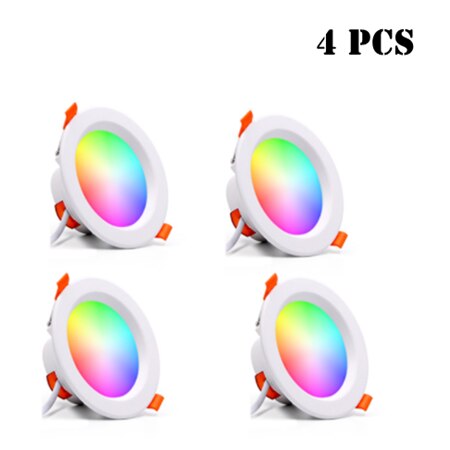 LED Down Light WiFi Smart Life Ceiling Downlight APP RGB Warm Cool Changing Color With 5W 7W 9W Google Home