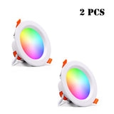 LED Down Light WiFi Smart Life Ceiling Downlight APP RGB Warm Cool Changing Color With 5W 7W 9W Google Home