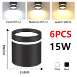 LED Downlight 220V Surface Mounted Spot Lamp 5W 10W 15W LED Spotlights Home Decor Lighting Fixture for Kitchen Store Living Room