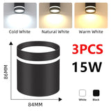 LED Downlight 220V Surface Mounted Spot Lamp 5W 10W 15W LED Spotlights Home Decor Lighting Fixture for Kitchen Store Living Room