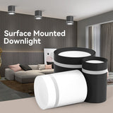 LED Downlight 220v Spot Led Ceiling 5W 10W 15W Surface Mounted Ceiling Spots Lamp Indoor Spotlight For Home Room Kitchen Store