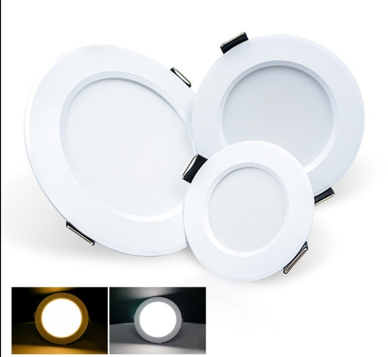 LED Downlight 3W 5W 7W 9W 12W 15W LED Lamp AC 220V 230V 240V Spotlight Recessed Round LED Panel Light Indoor Lighting Down light