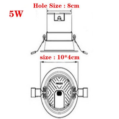 LED Downlight 5W 7W 12W 18W Round Recessed Lamp LED Ceiling Lamp 220V 230V 240V Led Bulb Bedroom Kitchen Indoor Lighting