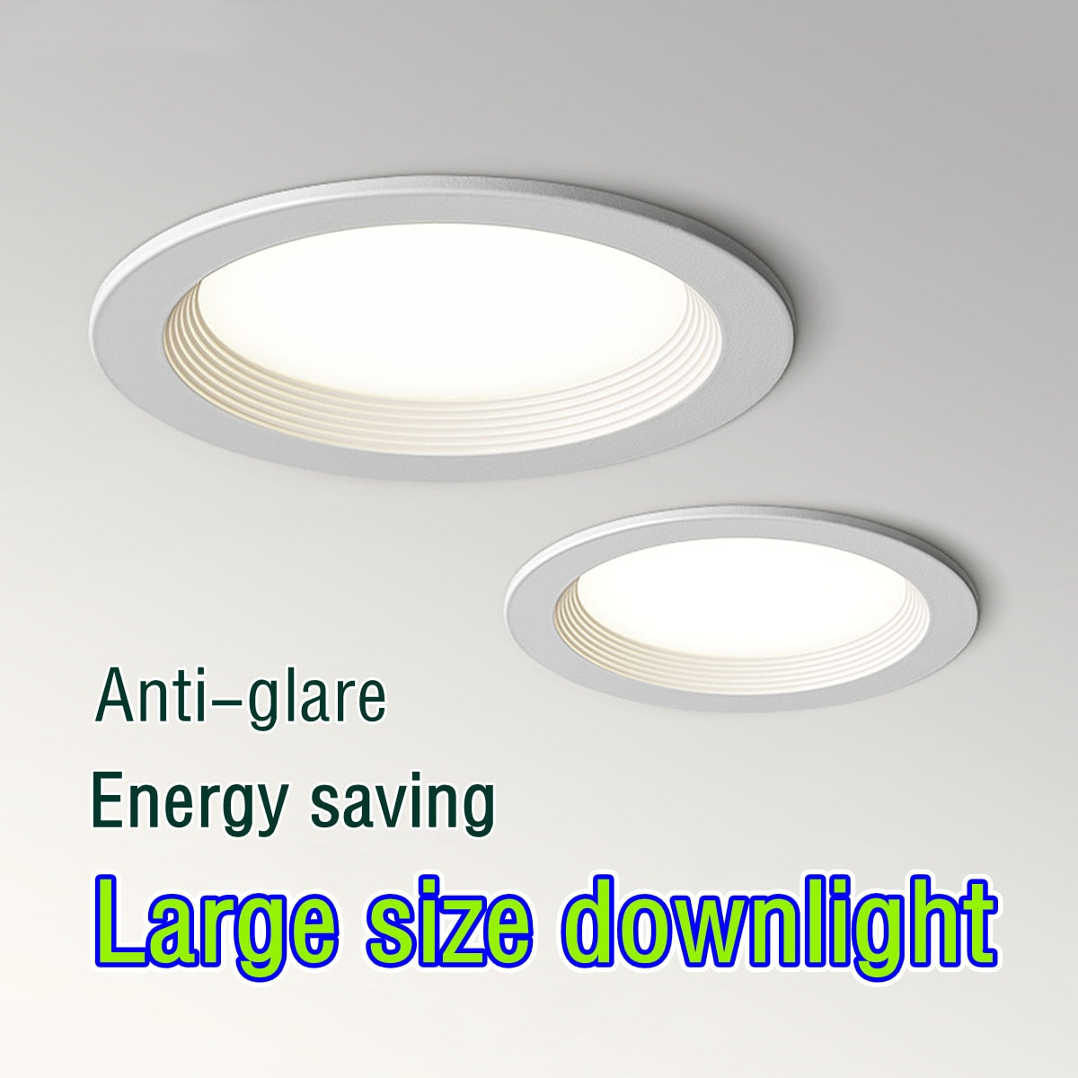 LED Downlight Anti-Glare Led Ceiling Lamp LED Spot Lighting Bedroom Living Room Kitchen Dimmable Led Recessed Downlight