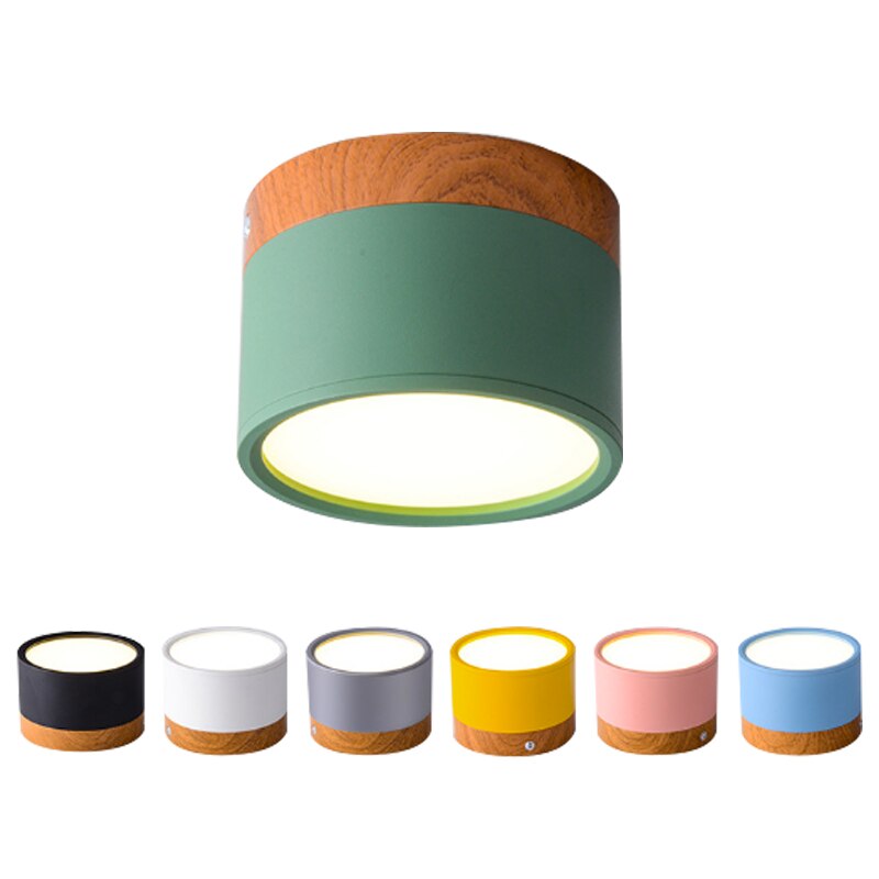 LED Downlight Dimmable 5W 7W 9W12W15W Led Surface Mounted Ceiling Downlight Nordic Spot light for indoor Foyer,Living Room