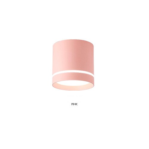 LED Downlight Dimmable 9W 12W 15W Surface Mounted Ceiling Down Lamp Nordic Spot Light for Indoor Foyer,Living Room AC110V 220V