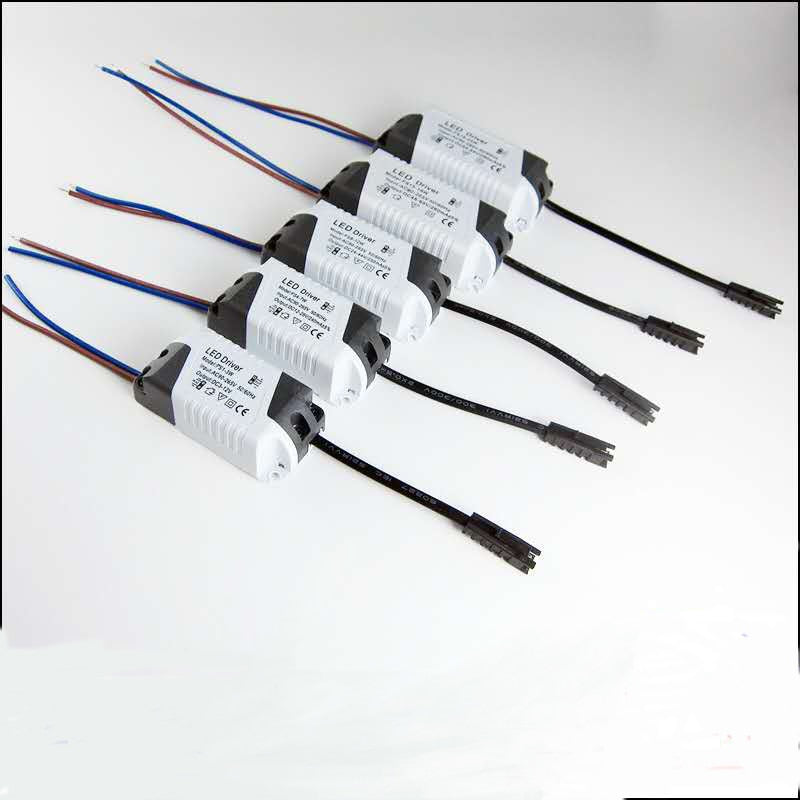 LED Driver 1-3W 4-7W 8-12W 15-18W 18-24W AC90-265V Lighting Transformer For LED Panel Light / Downlight / Spotlight Driver
