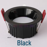 LED Recessed Spot Light Gold/Silver Narrow Border Downlight Living Room Spotlight 7.5CM Hole  Minimalist Bedroom Light