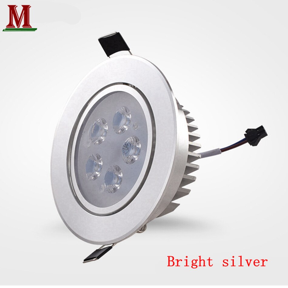 LED SCR Dimming Ceiling Light 3w5w7w9w12w15w18w21w24w High Power Downlight AC85-265v