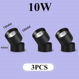 LED Spotlights 220v Ceiling Spot Led Light 7/10/15/40W COB Track Lamp Fixture Leds Downlight Foldable Home Shop Lighting Systems