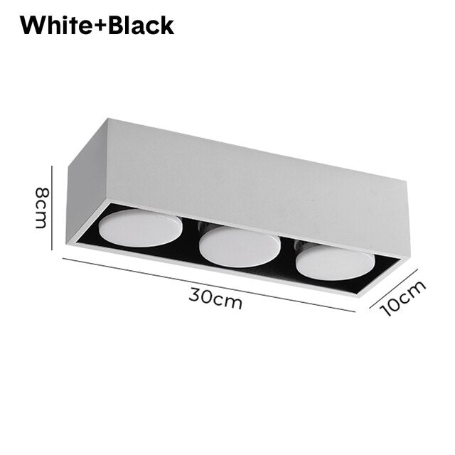 LED Surface Mount Downlight Not Dimmable Replaceable LED Lamp 36W 27W 24W 12W 7W LED Spot Light For Living room Bedroom Corridor