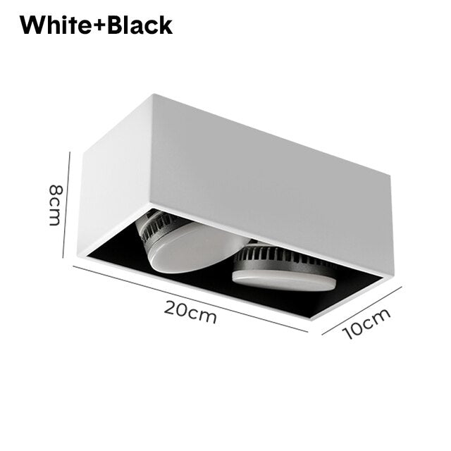 LED Surface Mount Downlight Not Dimmable Replaceable LED Lamp 36W 27W 24W 12W 7W LED Spot Light For Living room Bedroom Corridor